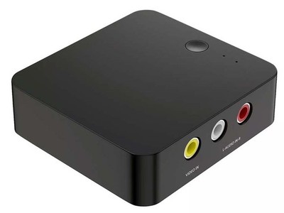 Composite RCA A/V to HD Video Recorder with USB Storage   H.264 MP4 Capture