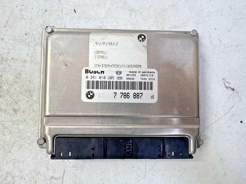 Motorsteuergerät Steuergerät ECU BMW E39 7786887 0281010205