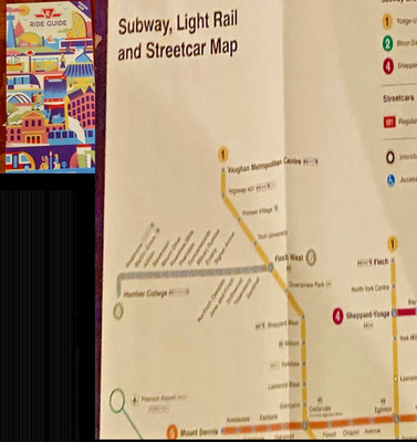 2026 Winter TTC Ride Guide Complete Map With Lines 5 & 6 New LRT Lines Rail Map