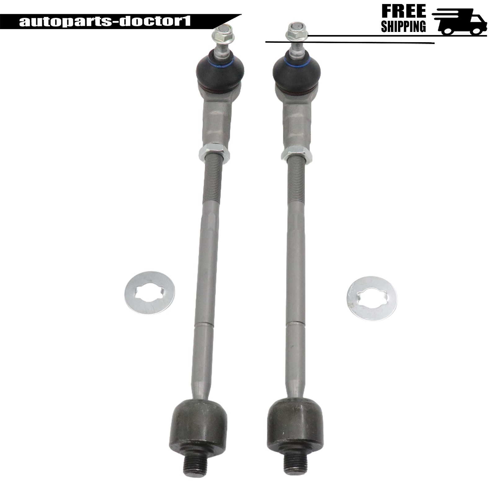 Front Inner & Outer Tie Rod End kit For Maserati Quattroporte 2003-12 GT GC