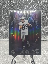 2025 Topps Chrome NFL Brock Bowers All Chrome Refractor. Raiders 🔥 