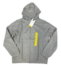 Member's Mark Everyday Full Zip Active Hoodie Heather Grey Mens Size Medium NEW