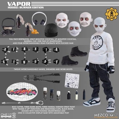 MEZCO VAPOR Hoodz: Burner Edition 1/12 Limited Collectible Action