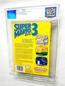 SUPER MARIO BROS 3 Nintendo NES 1990 gioco completo di scatola WATA PSA 8.0 abbinato!