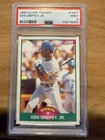 1989 Score Traded Ken Griffey Jr #100T Rookie Card RC Graded PSA 9