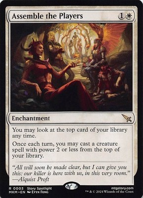 Assemble the Players MKM 3 Normal English NM - MTG
