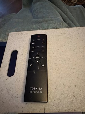 Toshiba CT-RC2US-17 OEM Original TV Television Replacement Remote Control