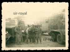 Bessarabien 1944 - Wehrmacht Soldaten mit Hund auf dem Rückzug - WK2 Foto 9x6cm