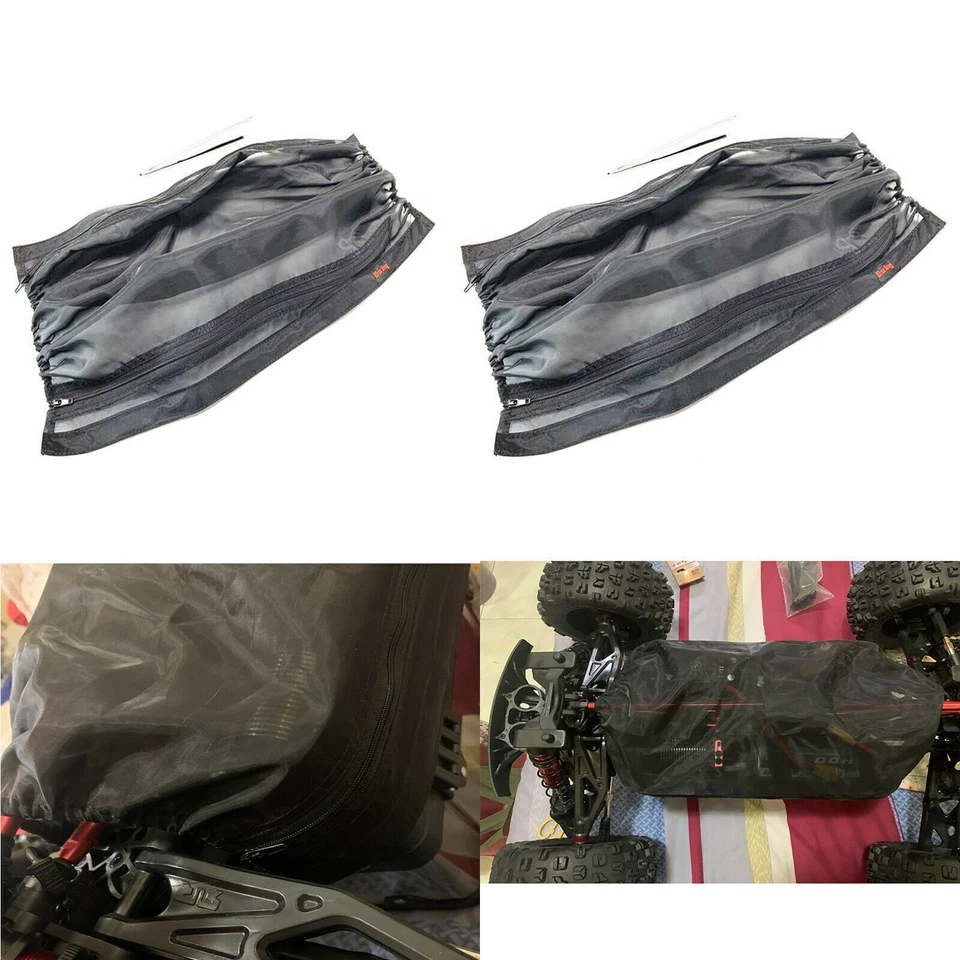 1 PACK BREATHABLE DUST PROTECTION COVER FOR ARRMA 1/5 8S KRATON EXB RC CAR PART - Image 3 of 4
