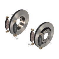 Brembo Bremsscheiben Ø266MM + BremsbelÄGe Vorne FÜR Xsara Picasso Citroen C3