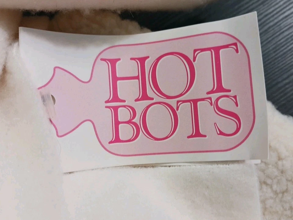  Woof and Poof Hot Bots Stuffed Lamb Hot Water Bottle with original Tags New - Image 4 of 4