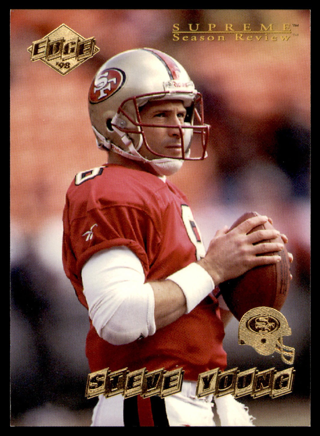 1998 Collector's Edge Supreme Season Review #164 Steve Young San Francisco 49ers