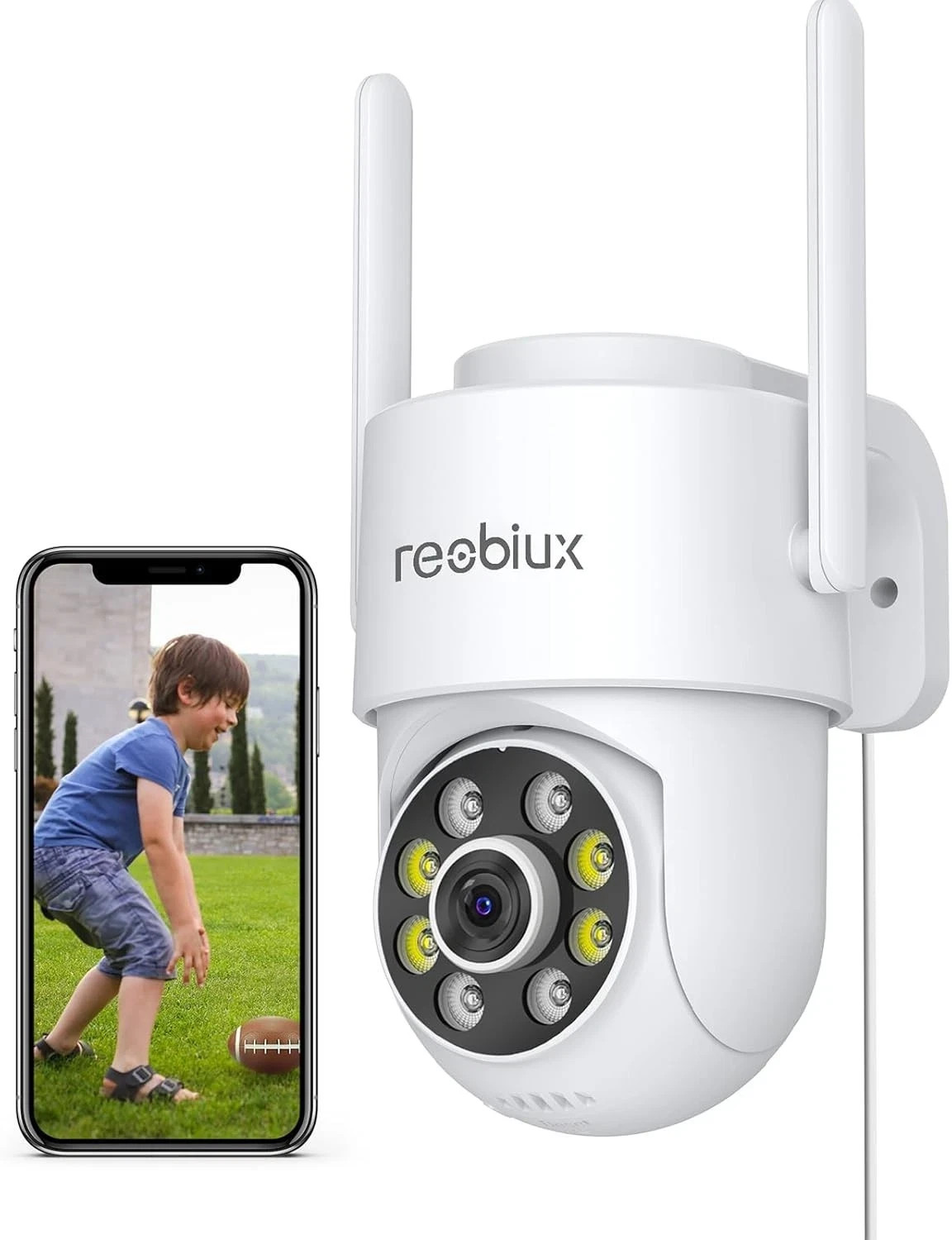 2K Wireless Security Camera PTZ 360 30M Night Vision WiFi IP CCTV Outdoor Home