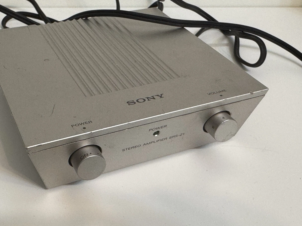 Sony 【中古】SONY Stereo Amplifier SRS-Z1 ステレオミニアンプ