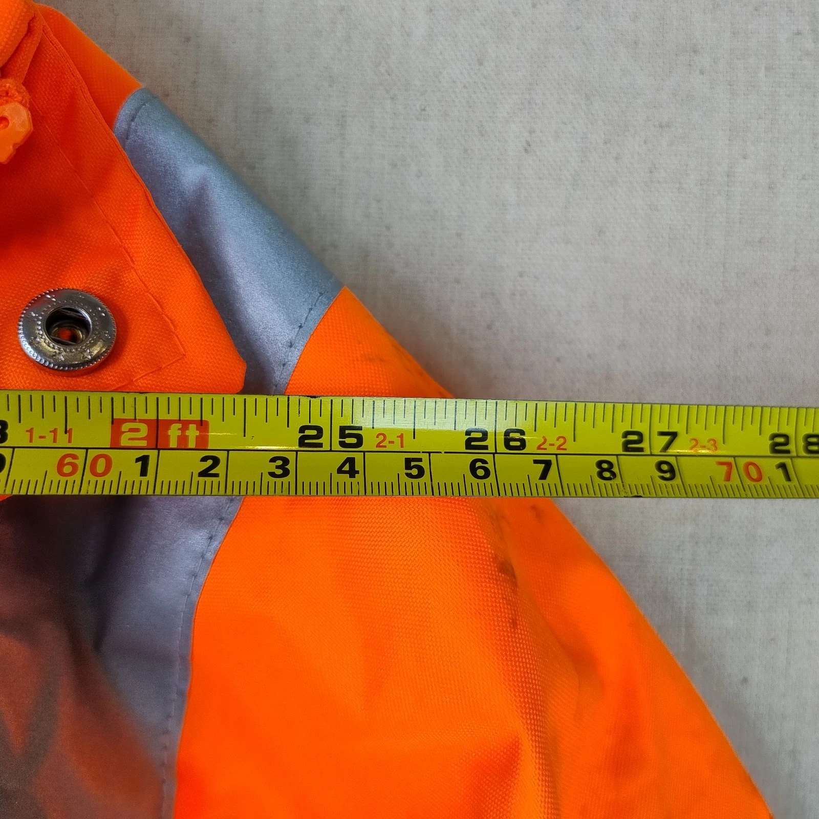 Bisley High Vis Heavy Duty Workwear Jacket Approved Standards Mens Size 2XL Poly - product detail image 12