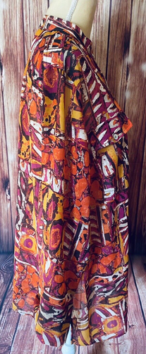 Women’s Size 18W Blouse Ruby Rd. Button Down Band Collar Long Sleeves Sheer - Picture 5 of 11