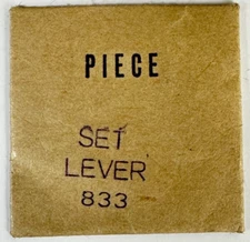 GRUEN  EB443 CAL833 SETTING LEVER DETENT FACTORY WATCH REPAIR PART WP2