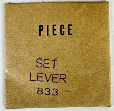 GRUEN  EB443 CAL833 SETTING LEVER DETENT FACTORY WATCH REPAIR PART WP2
