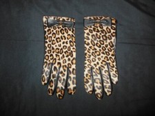 Ladies Kate Spade New York Leopard Print Leather Gloves 6.5