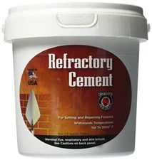 MEECO'S RED DEVIL 610 Refractory Cement - Indoor Use Only