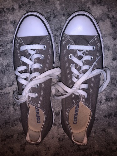 grey converse 7.5