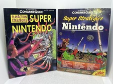 1990s- Lot 2 Consumer Guides Super Nintendo PlayAction Strategies magazines