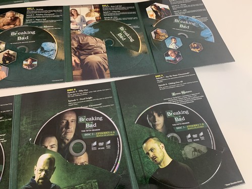 Breaking Bad: Complete Seasons 1, 2, 5 Cases 13 Discs Bryan Cranston - Foto 6 di 7