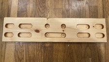 Wood Climbing Hangboard