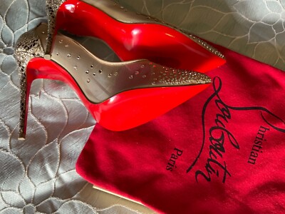 Christian Louboutin Follies Strass 100 Rete/Glitter