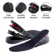 Air Cushion Invisible Height Increase Insoles Shoe Inserts Heel Lifts Pad Taller