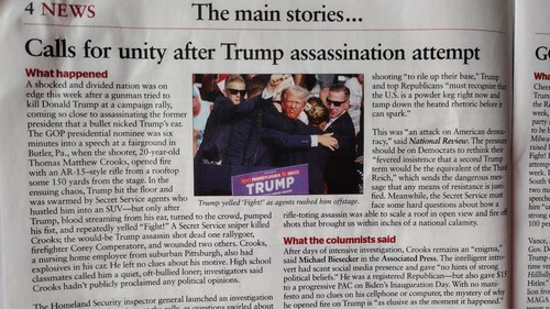 THE WEEK BEST OF U.S. & INTERNATIONAL MEDIA 07/26/2024 BLOOD-SHED TRUMP - Picture 22 of 24