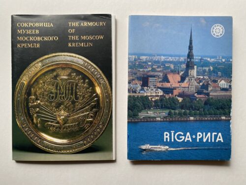 RIGA Latvia 1989 18-Card Set & The Armoury Of The Moscow Kremlin 15-Card Set - Picture 1 of 8