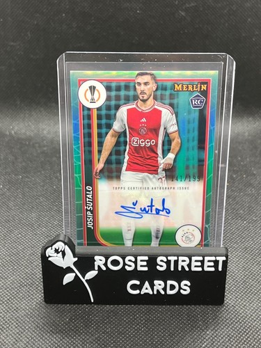 2023/24 Topps Merlin UEFA Autos, Inserts and Numbered (Pick from List)! - Picture 83 of 118