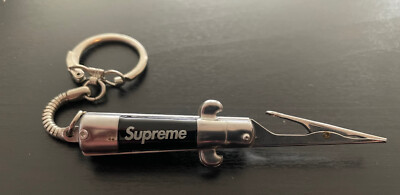 Supreme Roach Clip Keychain Black SS11 Box Logo | eBay