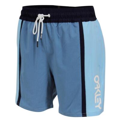 Oakley B1B Color Block Beachshort 16 Mens Size M Medium Interstellar Blue Shorts