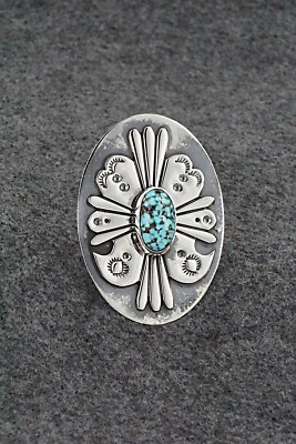 Turquoise & Sterling Silver Ring - Marita Benally - Size 7