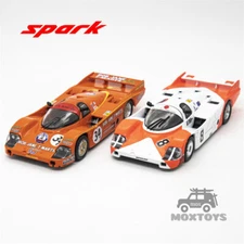 Sparky Tiny Exclusive 1:64 956 #8 6th & #34 1983 Le Mans set Diecast Model Car