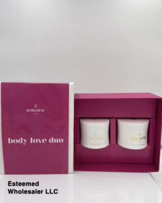 BORGHESE Roma Body Love Duo Too Body Creme 2.5oz & Body Polish 2.7oz