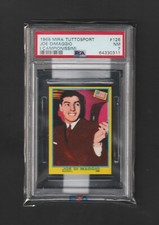 1968 Mira Tuttosport JOE DiMAGGIO #126 ~~ EXTREMELY Rare PSA 7 NM ~~ Must See!