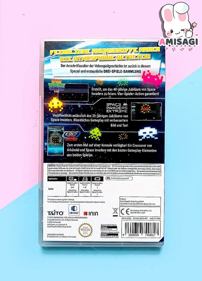 Space Invaders Forever - Nintendo Switch Game Pal Condition Very Good - Image 2 of 3