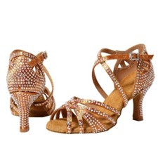 New Latin Dance Shoes, Hot Diamond Dance Shoes, National Standard Cha Cha Shoes,
