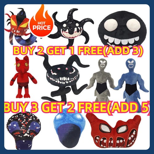 Doors Plush Screech Plush Toy Monster Horror Game Stuffed Figure Doll