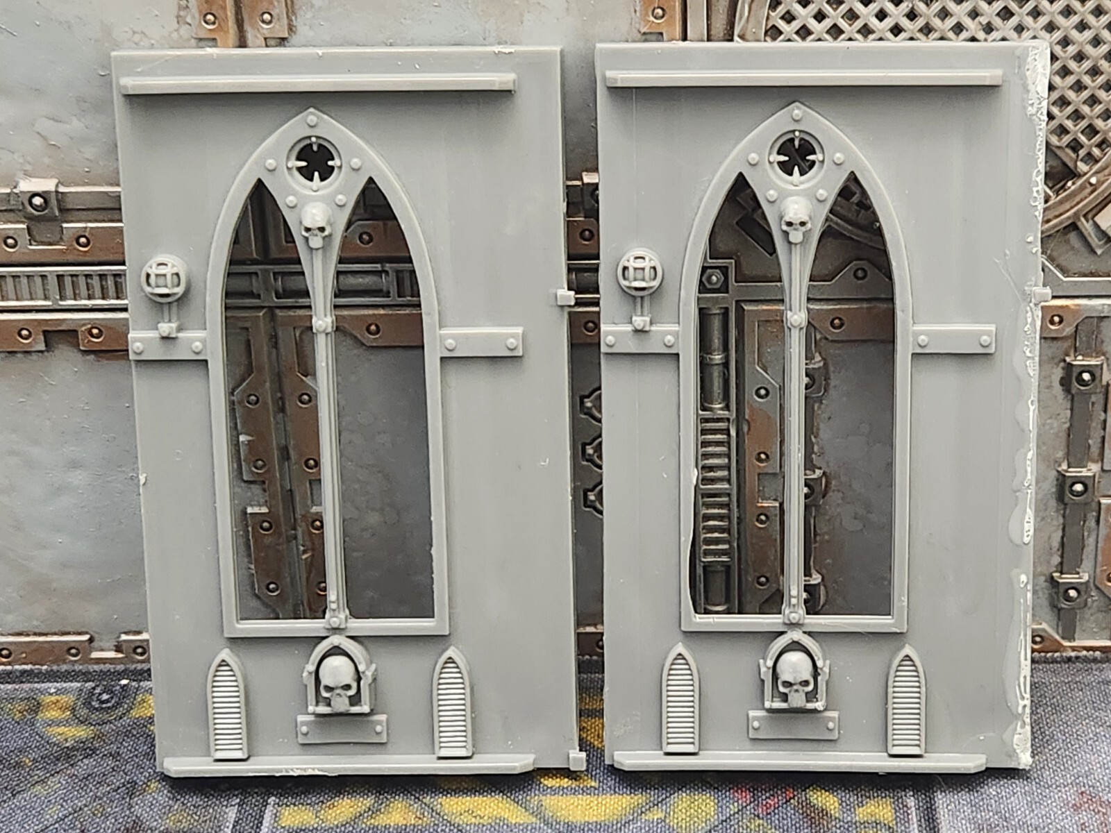 Warhammer 40K Imperial City Windows (2), Plastic | eBay