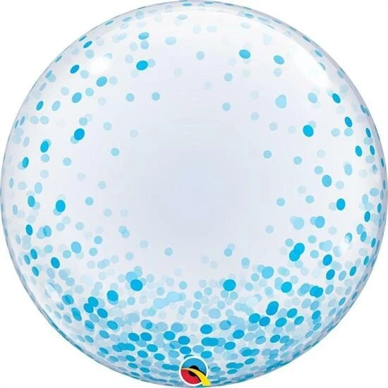 Palloncino Bubble Balloon 24" Cm 61 Qualatex - Varie Motivi - Immagine 3 di 4