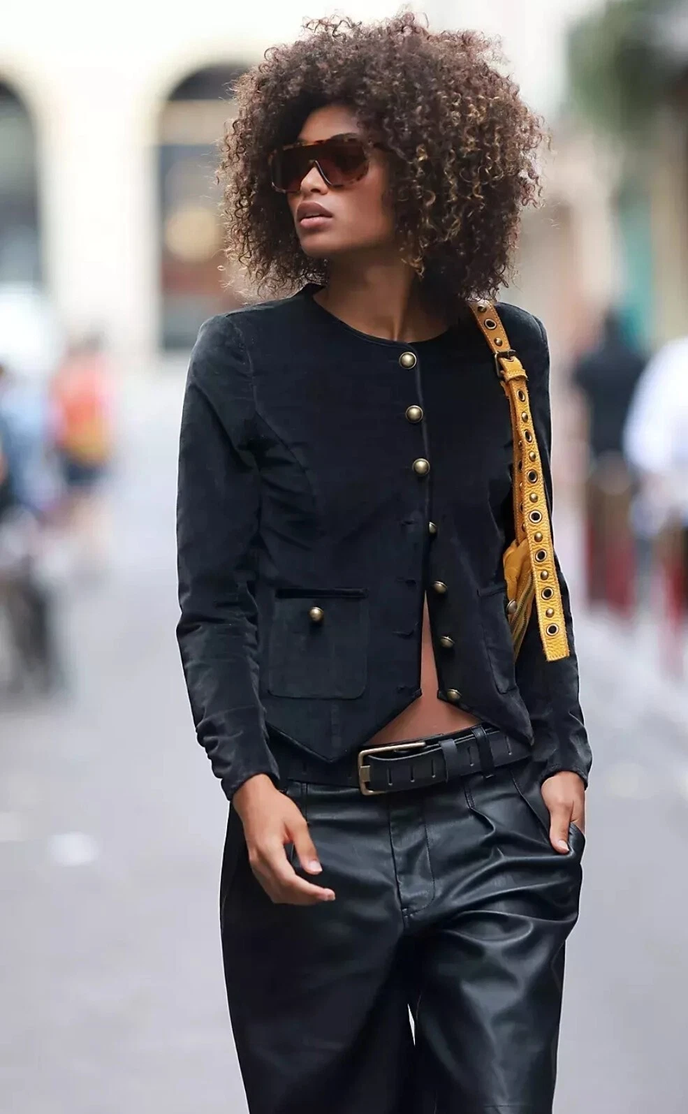 Free People Jacket Becky Black Velour Jacket Size X Small rrp £158.