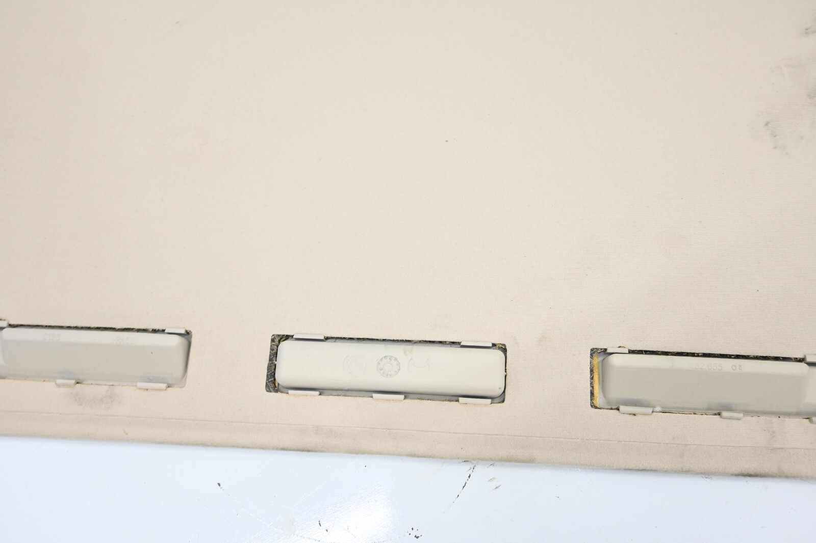 ⭐ 14-20 Maserati Ghibli Quatt Sun Roof Glass Shade Cover Visor Trim Beige Oem