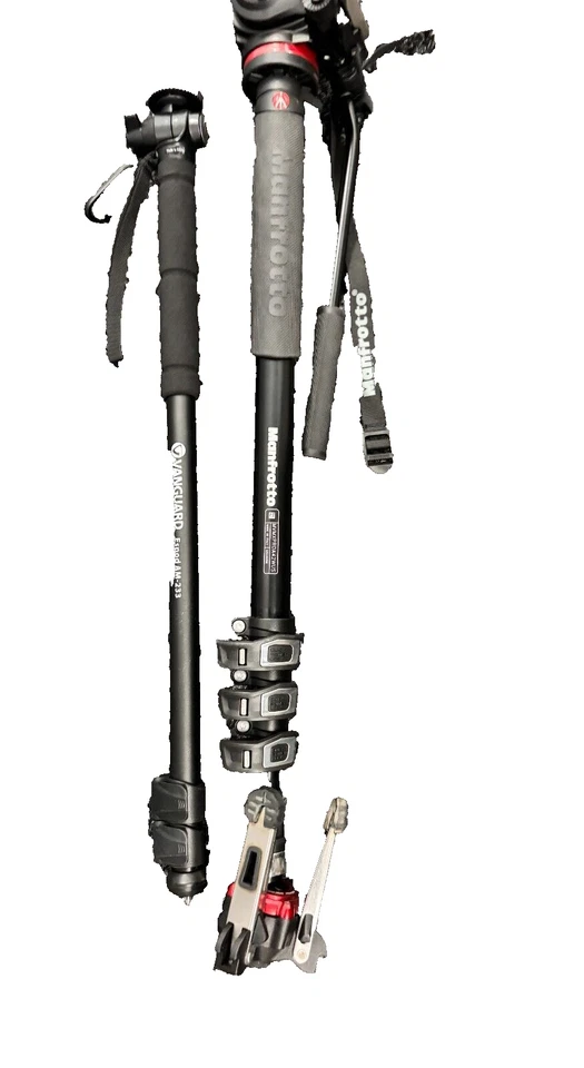 Manfrotto MVMXPROA42WUS Aluminum Video Monopod - Black, Excellent Condition - Image 3 of 4