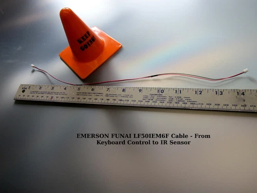 EMERSON FUNAI LF50IEM6F Cable - From - Keyboard Control to - IR Sensor