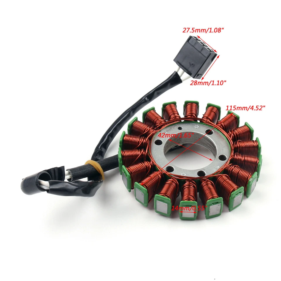 Stator Coil For Honda CBR1000RR CBR 1000 RR 2004-2007 Motorcycle Generator AV - Imagem 2 de 4