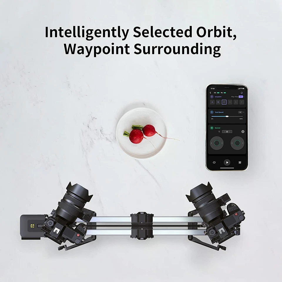 Zeapon PONS PT Motorized Pan Head 2-axis Gimbal Stabilizer for Cameras Slider - Image 4 of 4